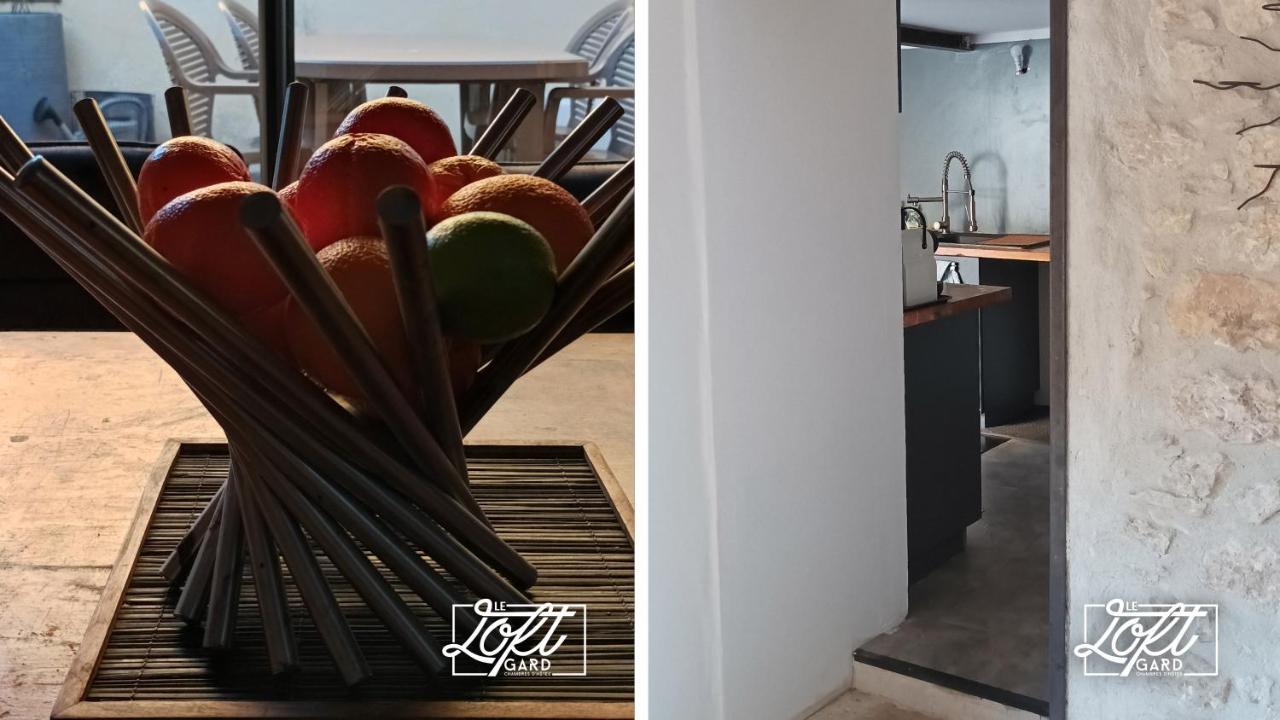 Chambres D'Hotes Et Spa Privatif - Le Loft Gard Saint-Michel-d'Euzet Exteriör bild