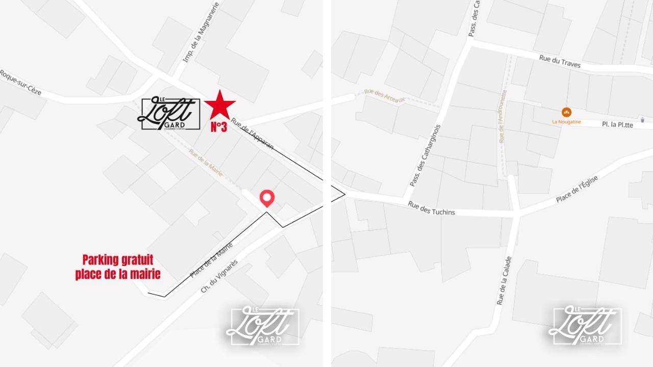 Chambres D'Hotes Et Spa Privatif - Le Loft Gard Saint-Michel-d'Euzet Exteriör bild