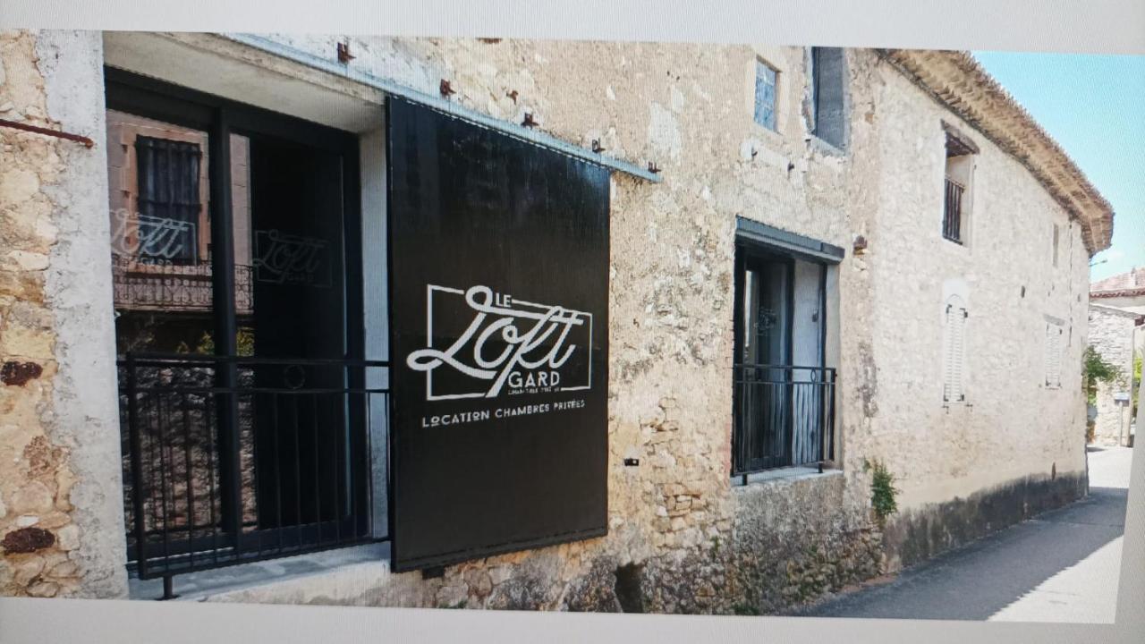 Chambres D'Hotes Et Spa Privatif - Le Loft Gard Saint-Michel-d'Euzet Exteriör bild